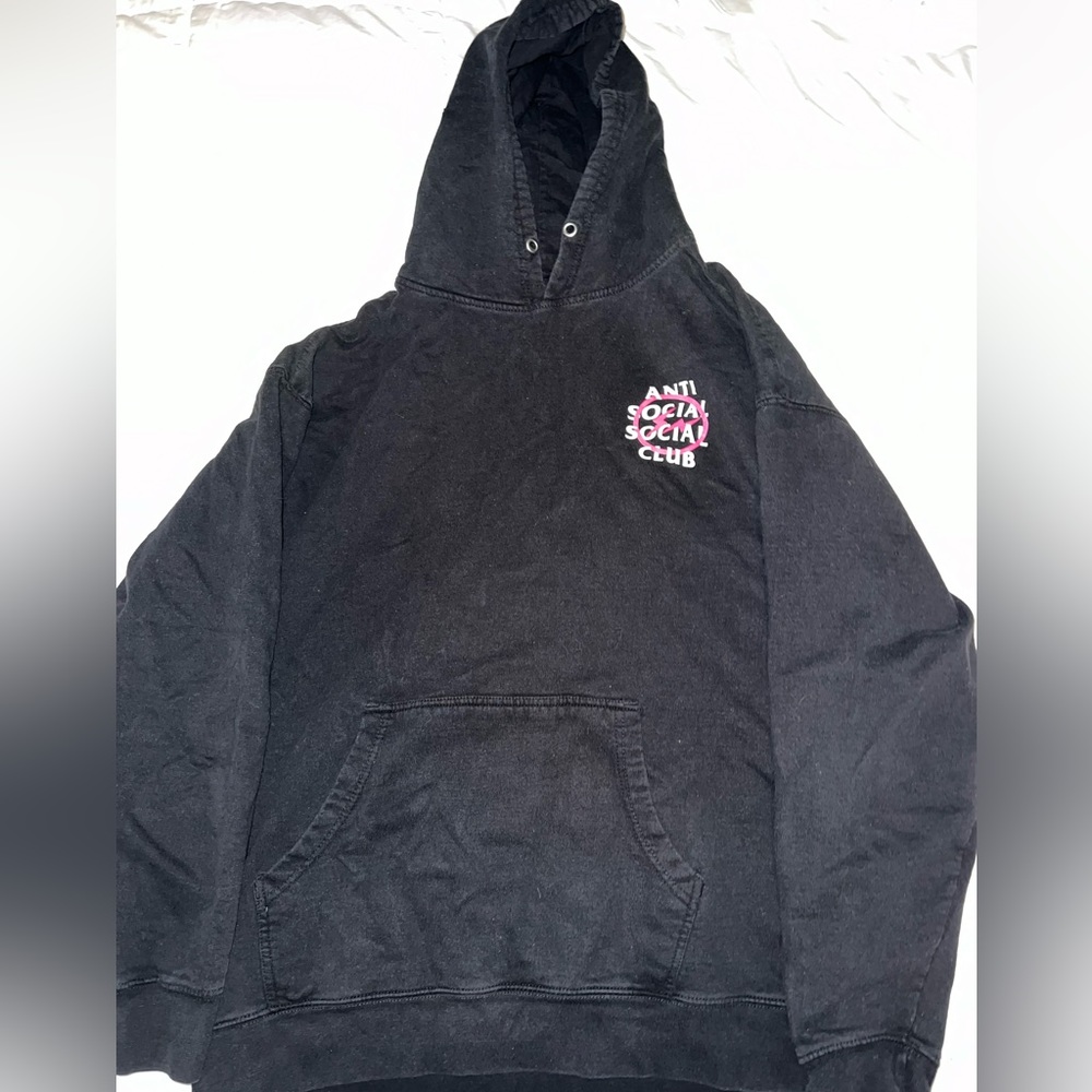 black antisocial social club sweatshirt